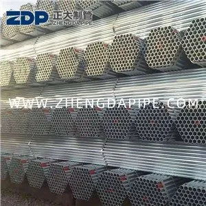 JIS G3444 Sıcak Daldırma Galvanizli İskele