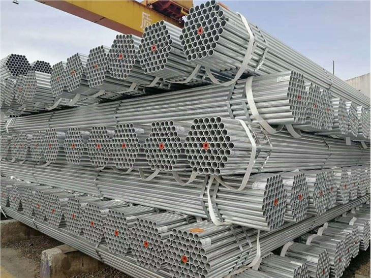 1.5 İnç İskele Binası ERW MS Çelik Boru ve Tüp 48.3mm-48.6mm EN39/BS1139