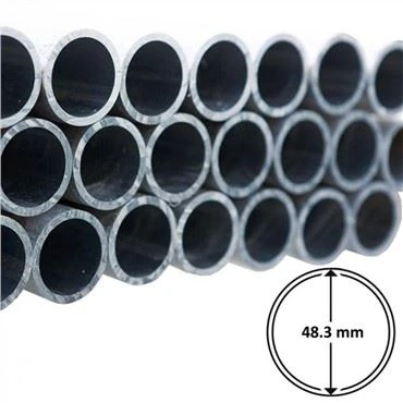 EN39 S235JR Galvanizli İskele Borusu