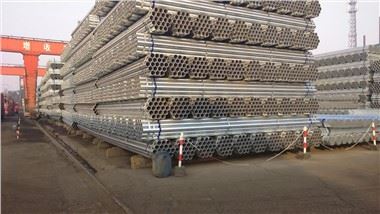 Sıcak Daldırma Galvanizli Yuvarlak Çelik Boru GI Boru Ön Galvanizli Çelik Boru